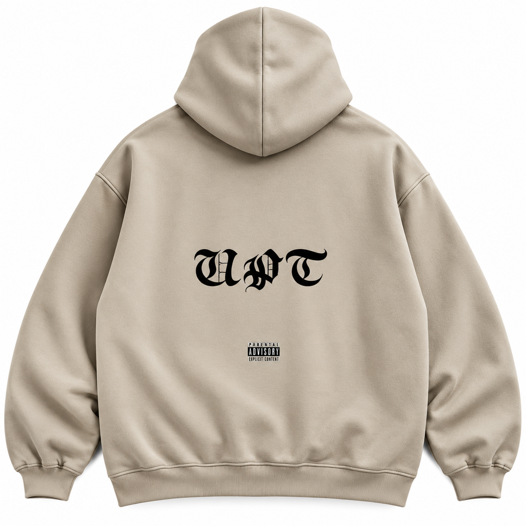 Boxy Gather-Hem Hoodie