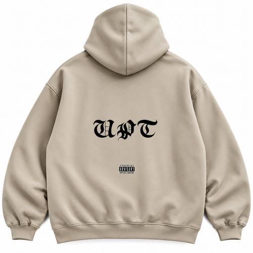 Boxy Gather-Hem Hoodie