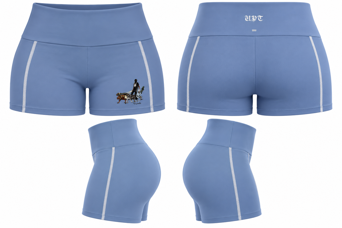 Women's High Waisted Yoga Biker Shorts